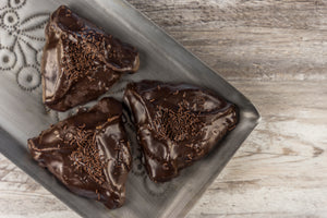 Chocolate Covered Large Hamantaschen-6 Pack
