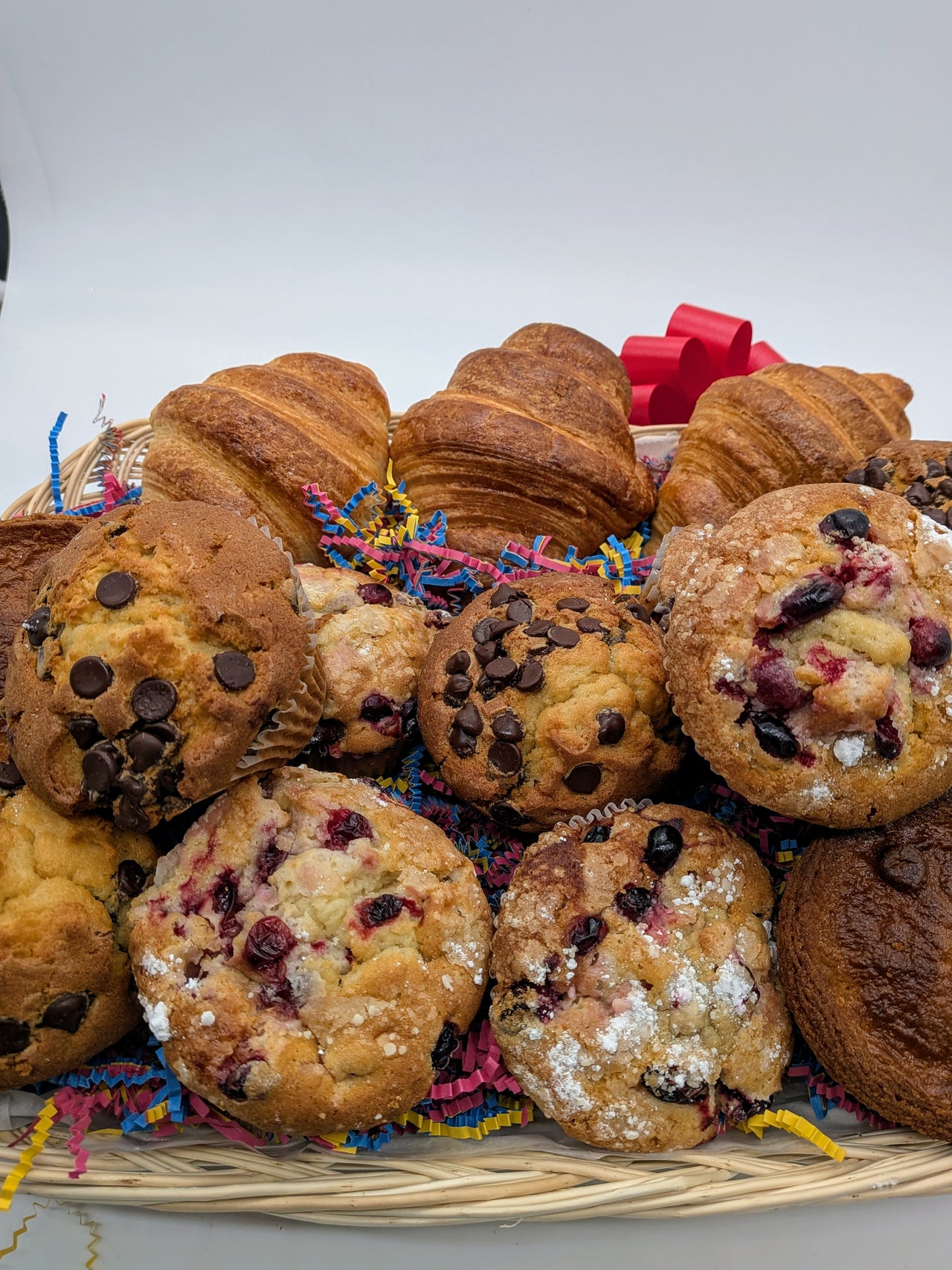 Muffins and Croissants Basket