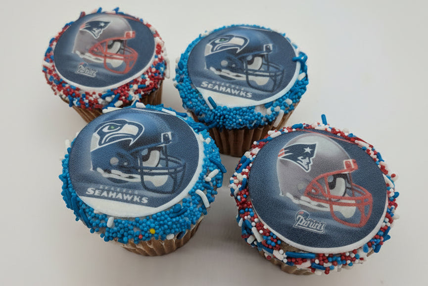 Team Logo Cupcakes 4 Pack