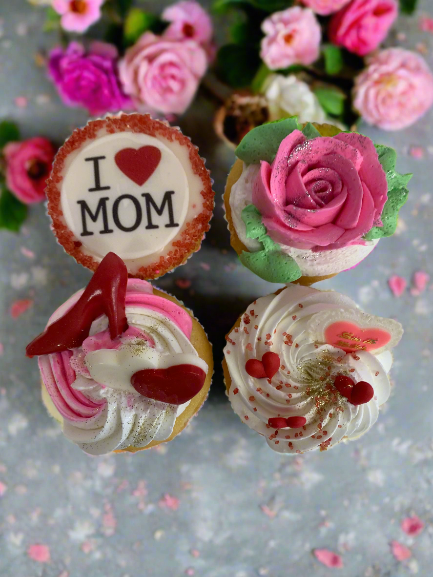 Mother's Day Cupcakes 4-Pack