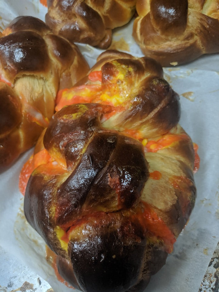 Great Harvest Candy Corn Challah