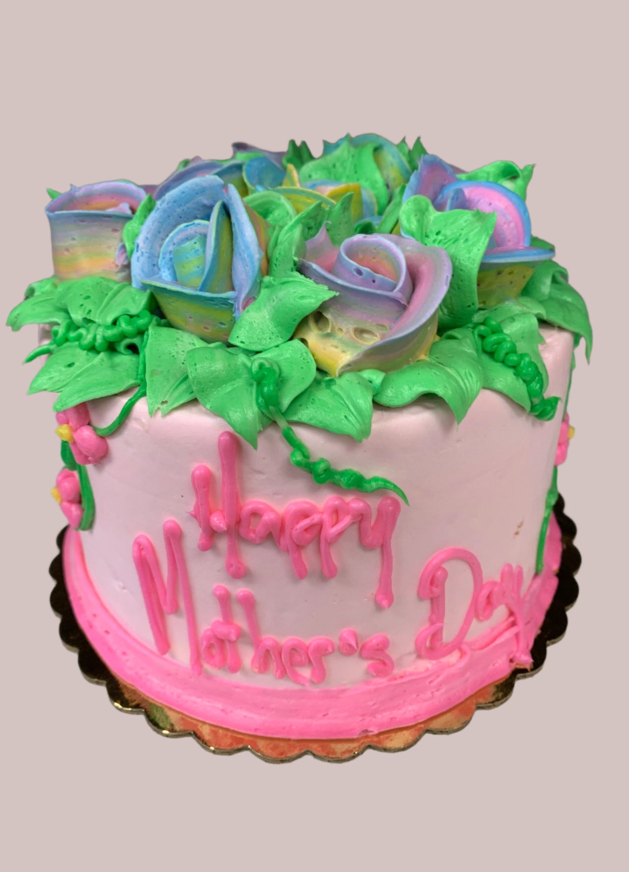 Mother's Day Flower Cake