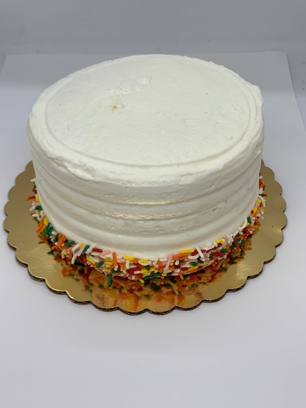 All White Layer Cake