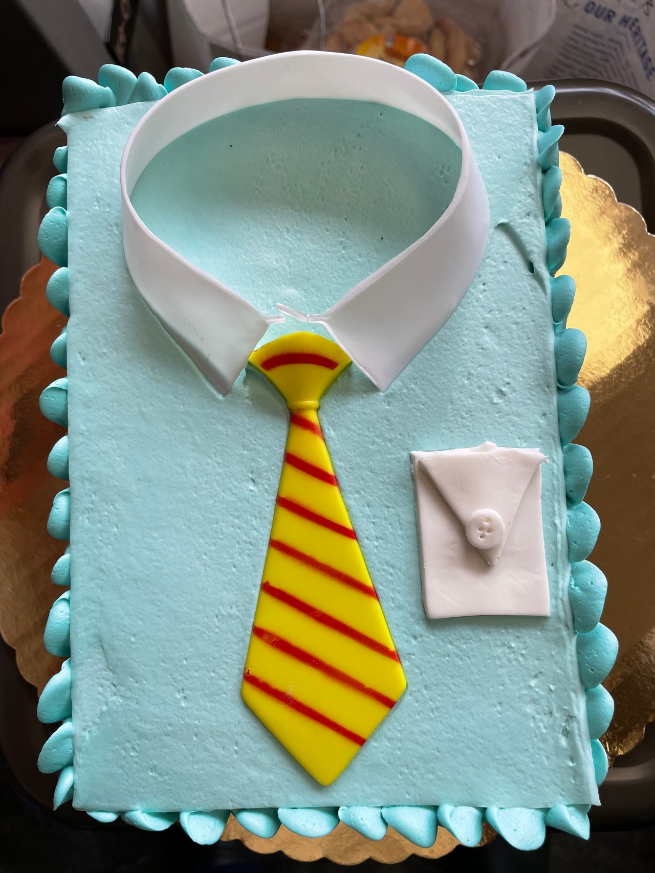 Father's Day Tie Cake