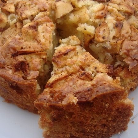 Heavy Apple Cake with Streusel Topping