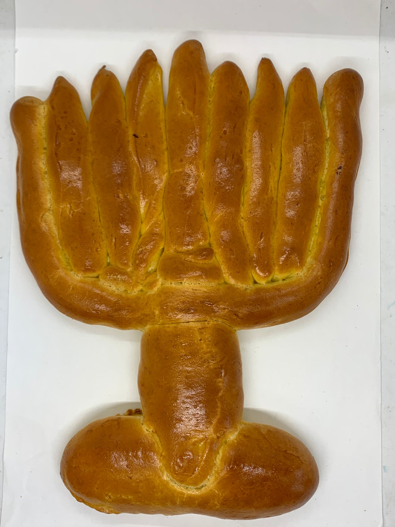 Menorah Challah