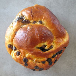 Raisin Challah Round Pack of 3